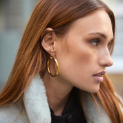 Lola Extra Large Gold Hoop Earrings