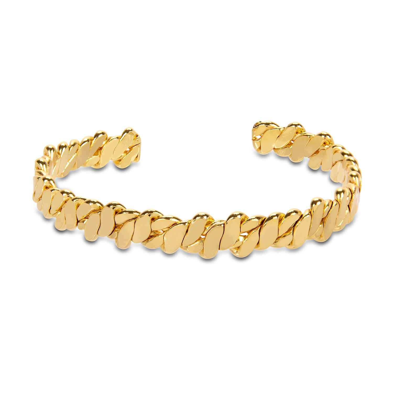 Otto Pebble Gold Bangle