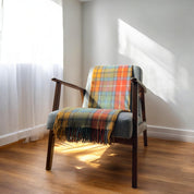 100% Recycled Wool Tartan Knee Blanket