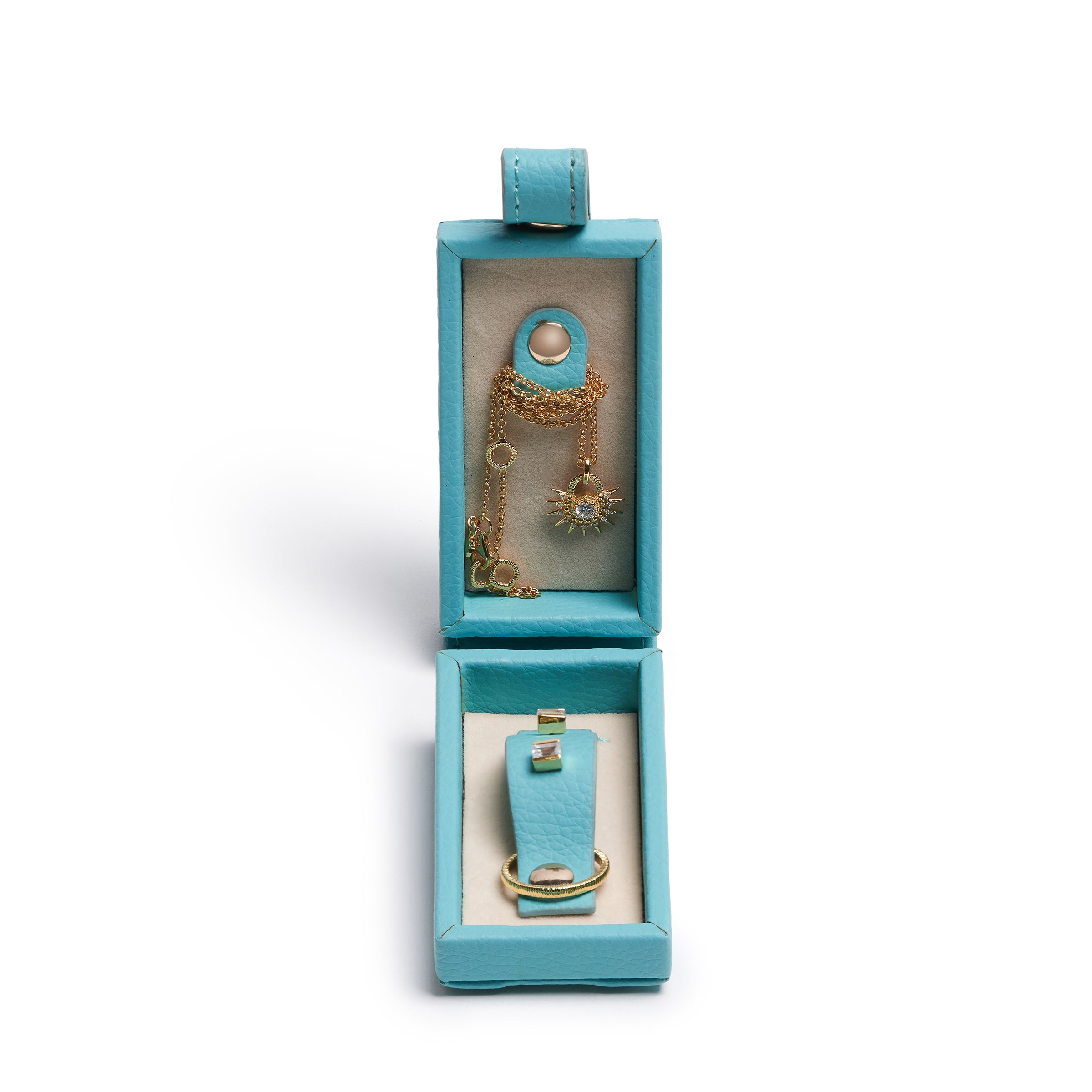 The Ultimate Travel Jewellery Box Mini Moritz - Aqua