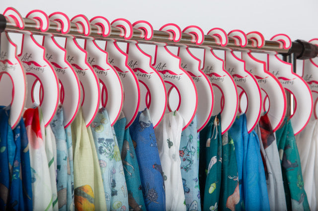 Recycled Bottle Scarf - Seashore