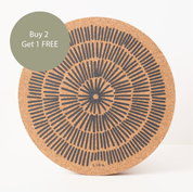 Cork Max Placemats | Sandy Lines | BUY 2 Get 1 FREE