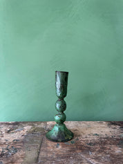 Verdigris Candle Holder, Austen