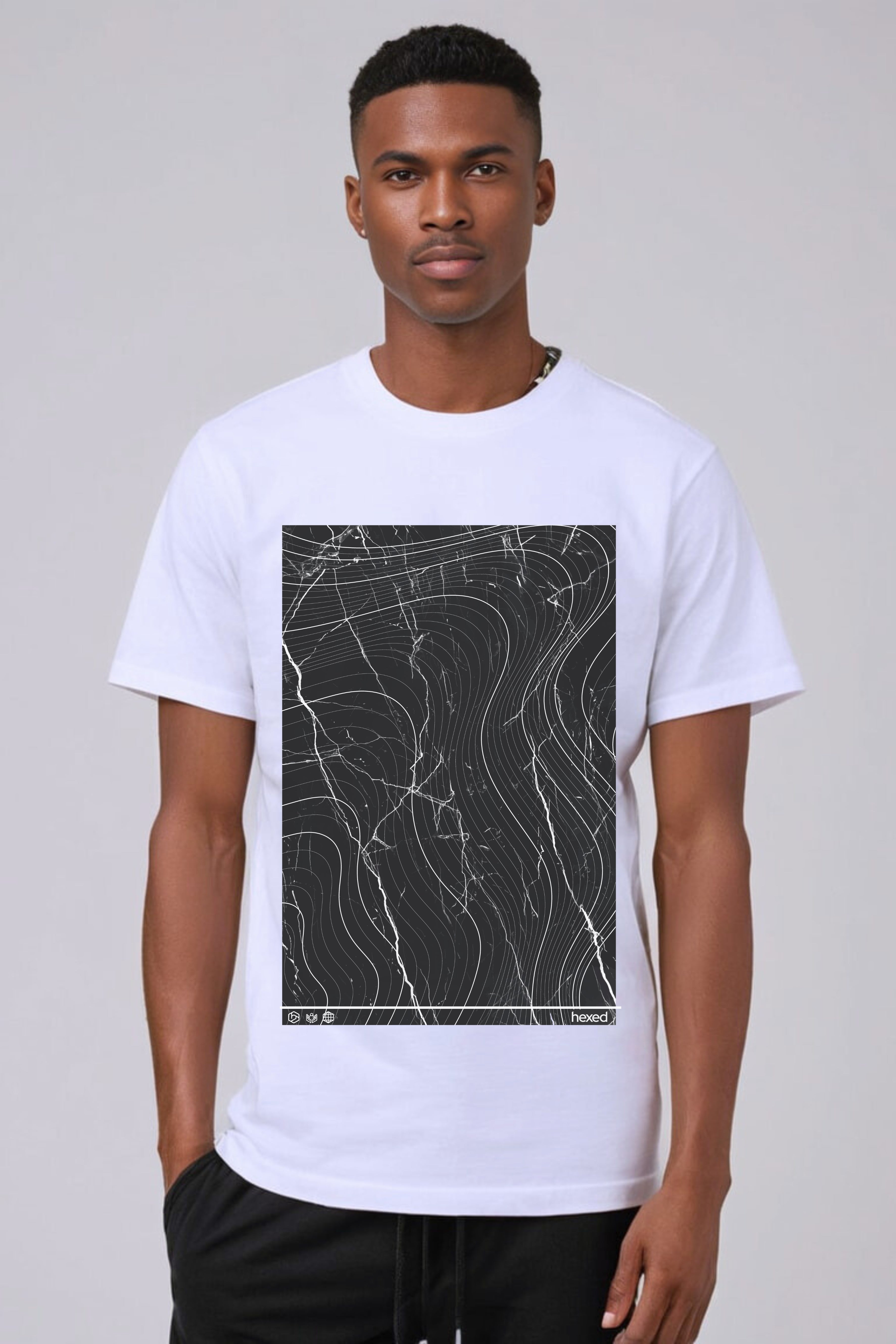 MARBLE CONTOUR UNISEX TEE