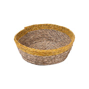 White Trim Lutindzi Grass Bread Basket