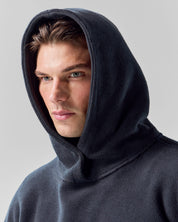 Reversible Hoodie | Black / Moleskin