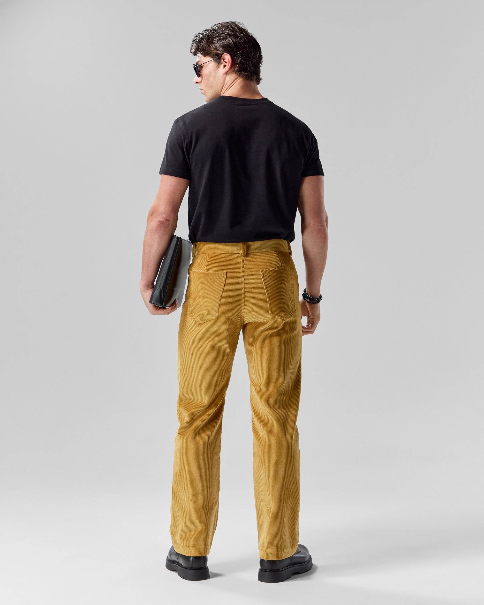 Corduroy Relax Trousers | Honey