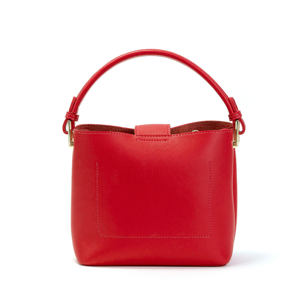 Campo Marzio Wendy Bucket Bag - Cherry Red