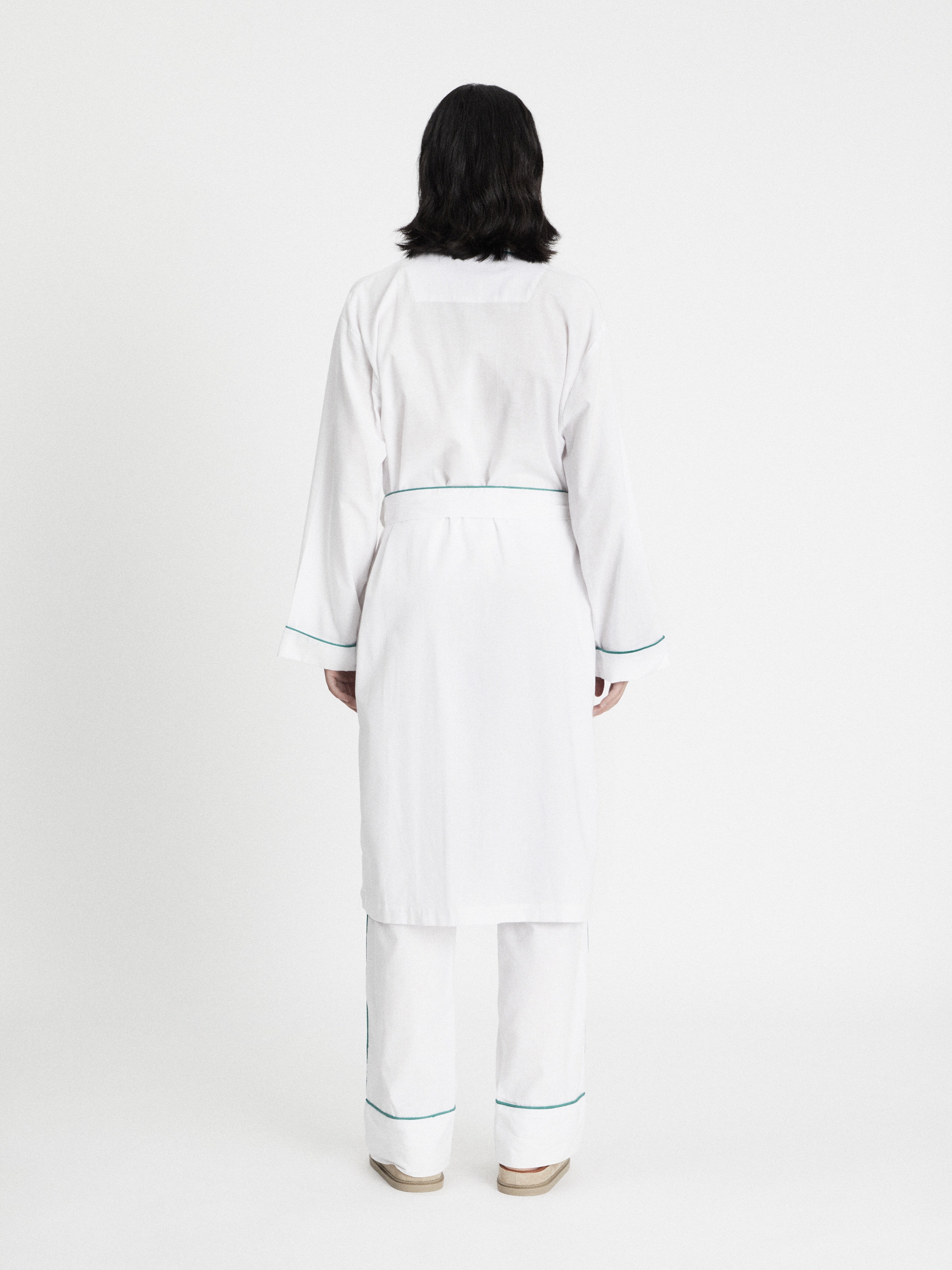 Oxford robe - White