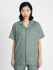 Ayein printed tencel set - Dusty green