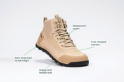 Rediscover Grounding Barefoot Hiking Boot (Men's) - Dune