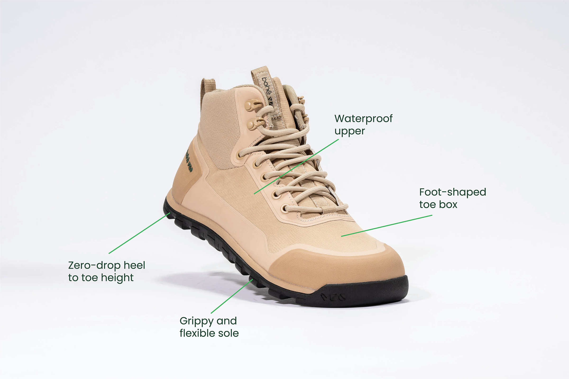 Rediscover Grounding Barefoot Hiking Boot (Men's) - Dune