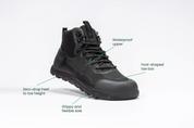 Rediscover Grounding Barefoot Hiking Boot (Men's) - Eclipse