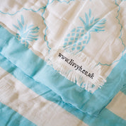 Pineapple Quilt - Turquoise