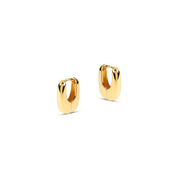 Bella Mini Geometric Gold Earrings