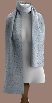 Recycled Bottle Scarf - Birds