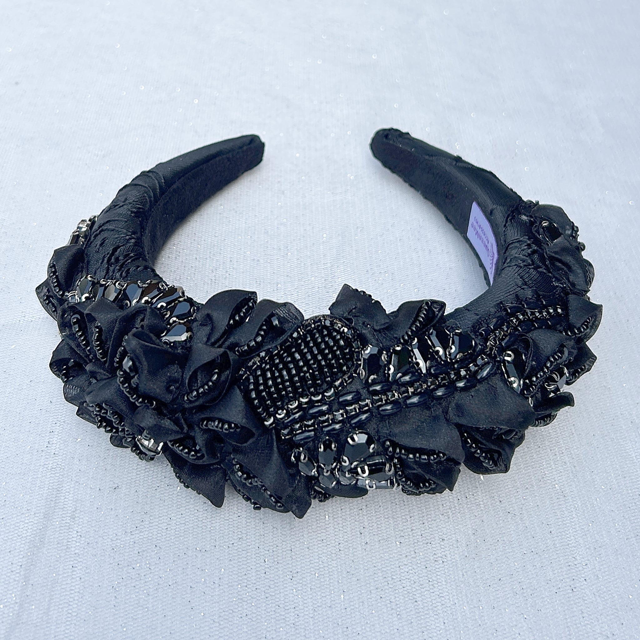 Black-Headpiece-Races-Headpiece-Wedding-Headpiece-Black-Crown-Headpiece-Headband.jpg