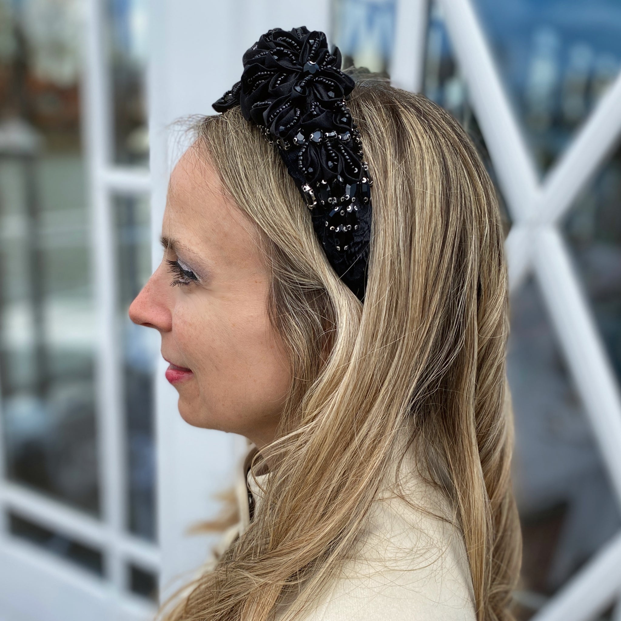 Black-Headpiece-Races-Headpiece-Wedding-Headpiece-Black-Crown-Headpiece-Wedding-Guest.jpg