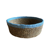 White Trim Lutindzi Grass Bread Basket