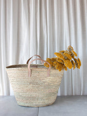 Parisienne Basket Bag, Natural