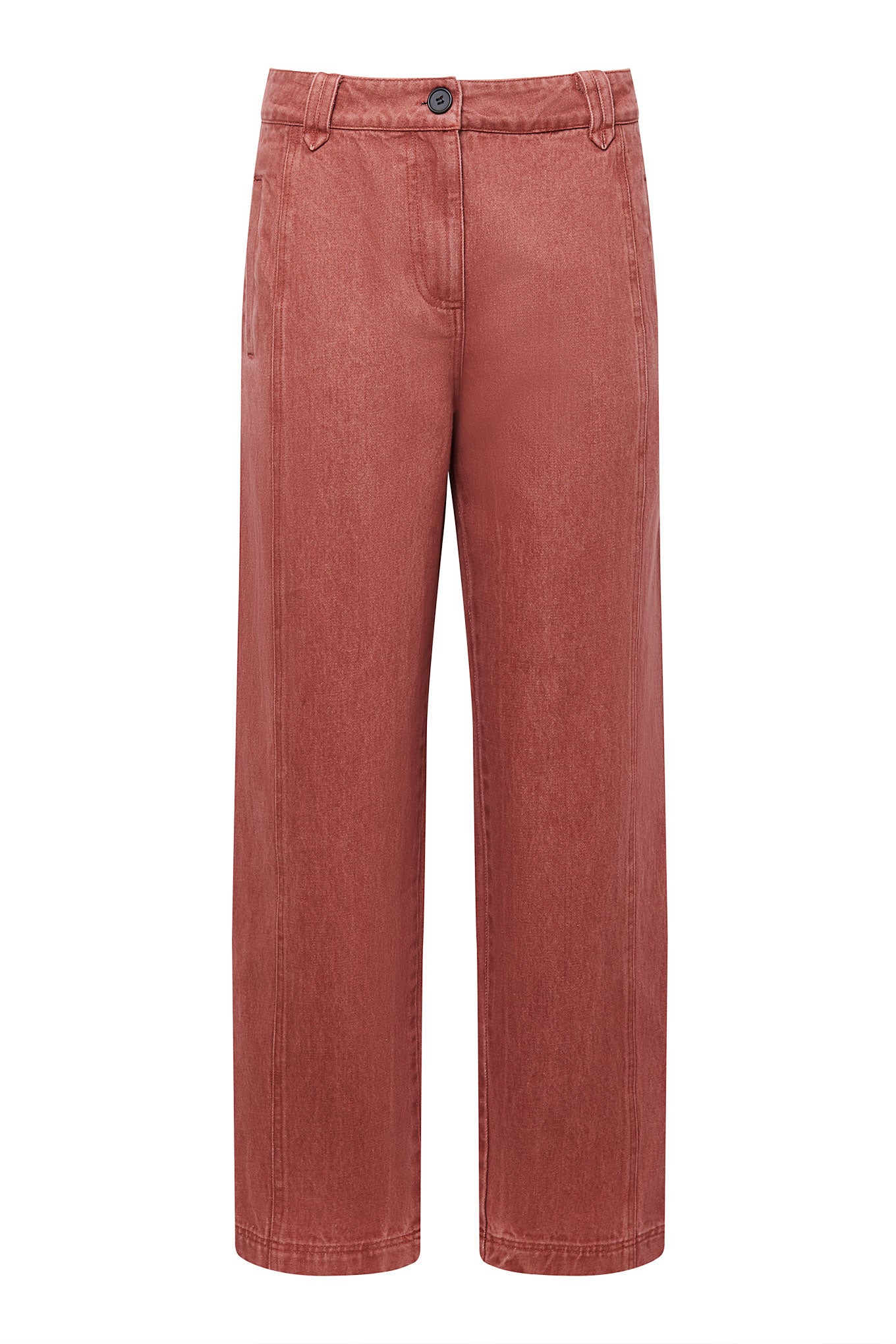 YAKA TROUSER - Red Wash