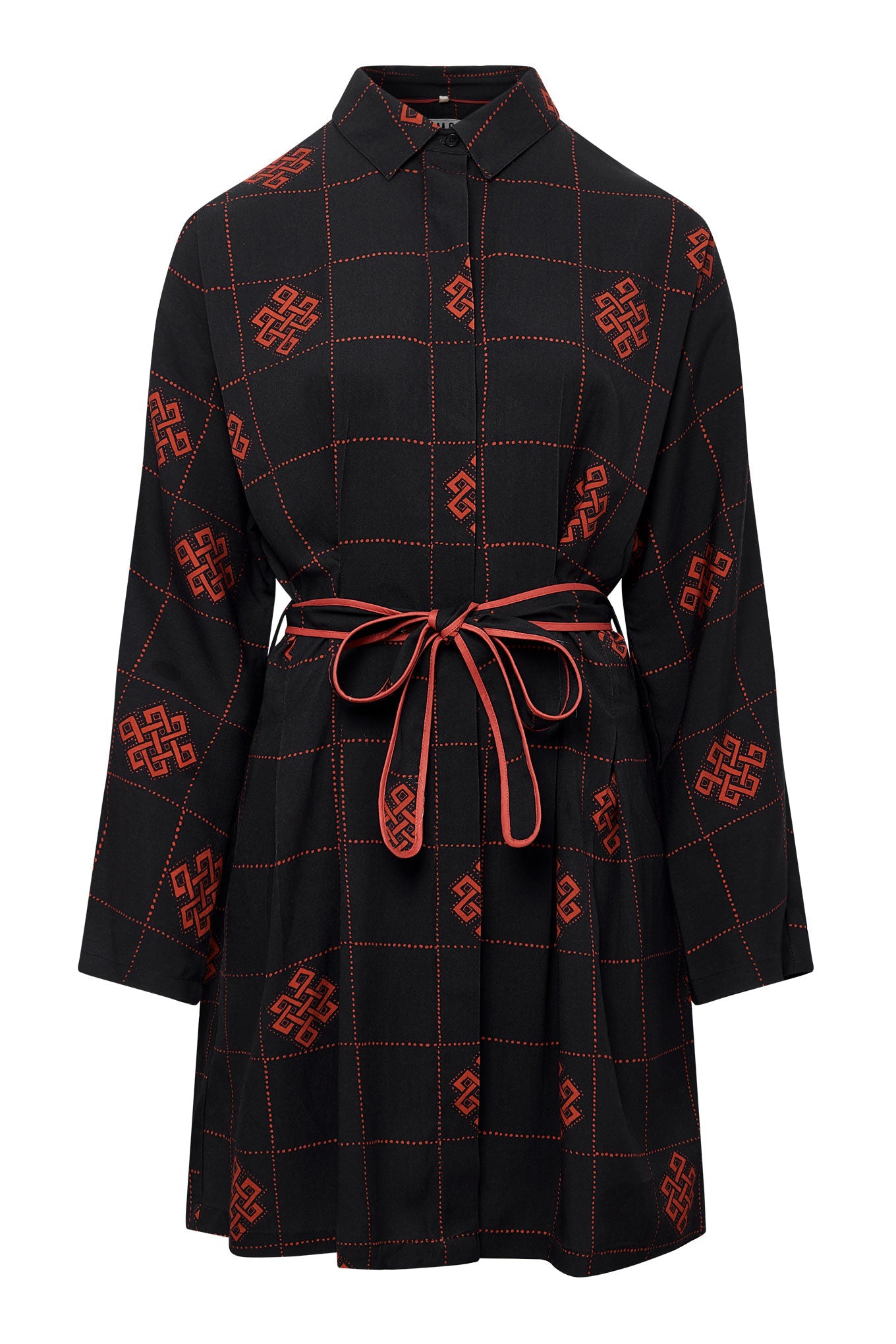 SEBA DRESS ETERNAL KNOT - Black