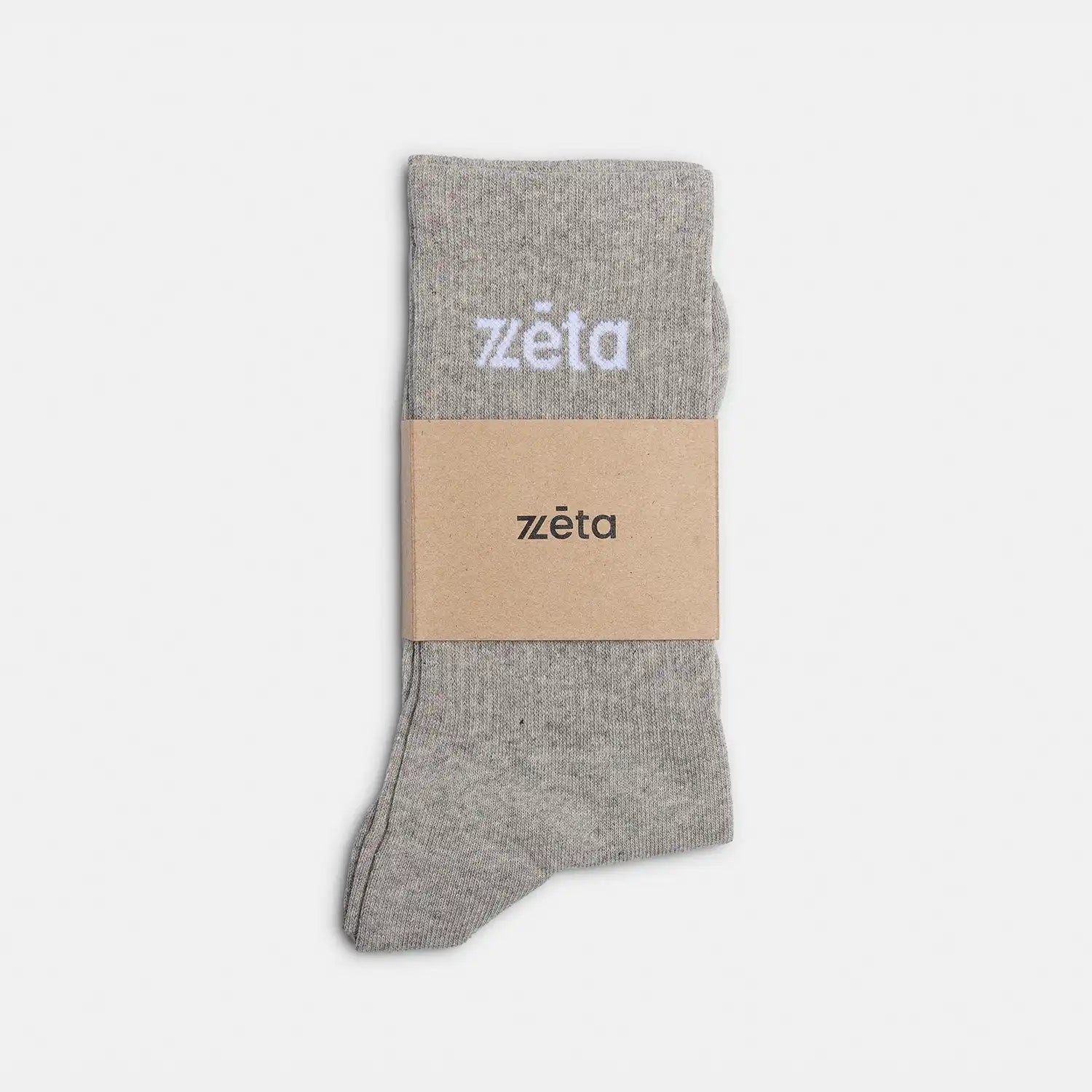 Pair Socks Grey/Pink