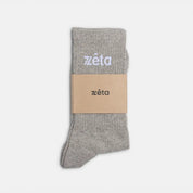 Pair Socks Grey/Pink