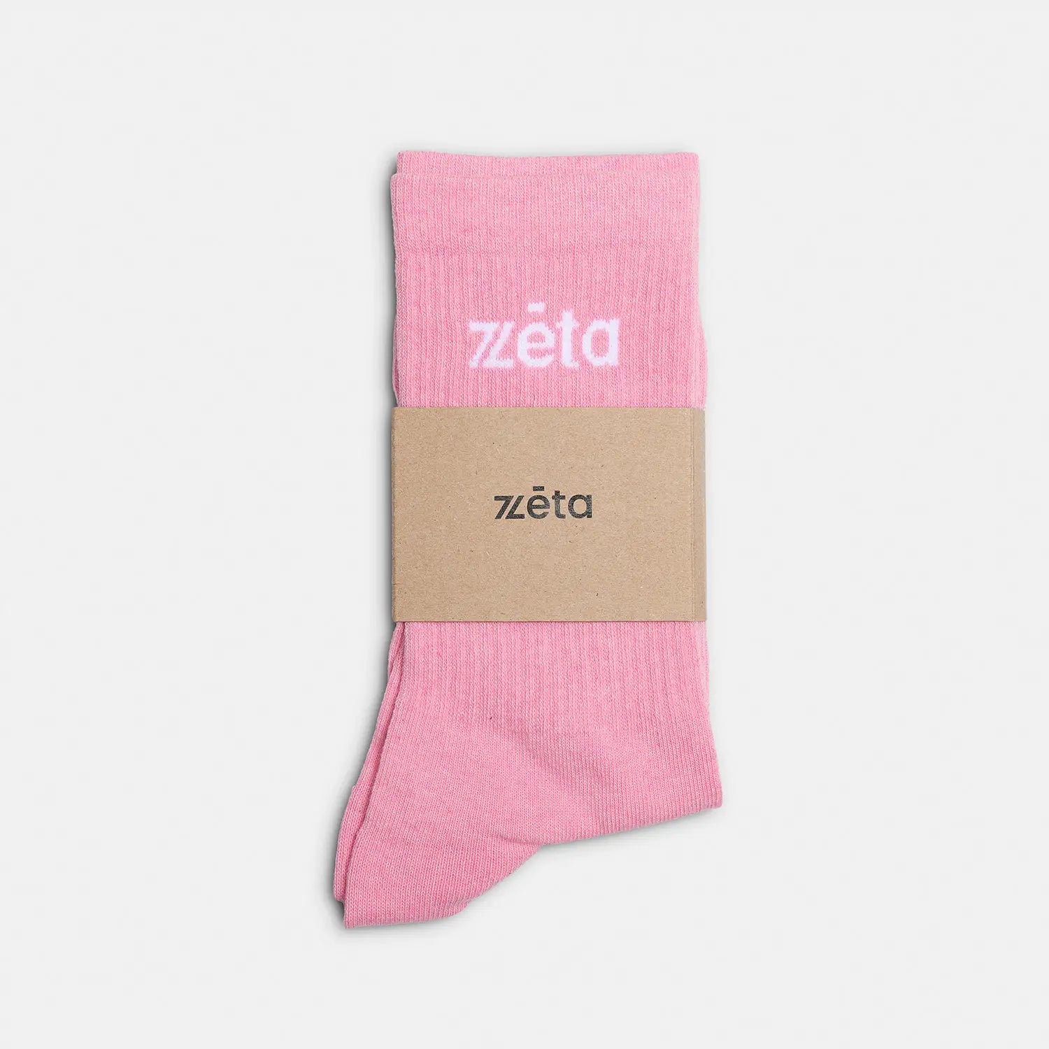 Pair Socks Grey/Pink