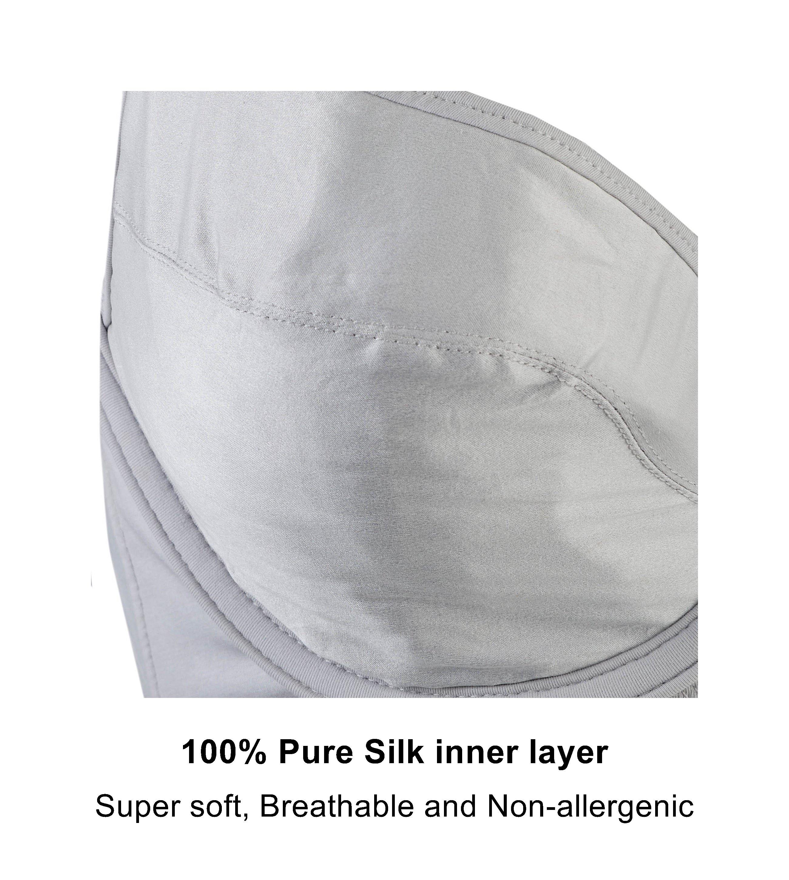 Mercury - Lace Silk & Organic Cotton Plunge Bra