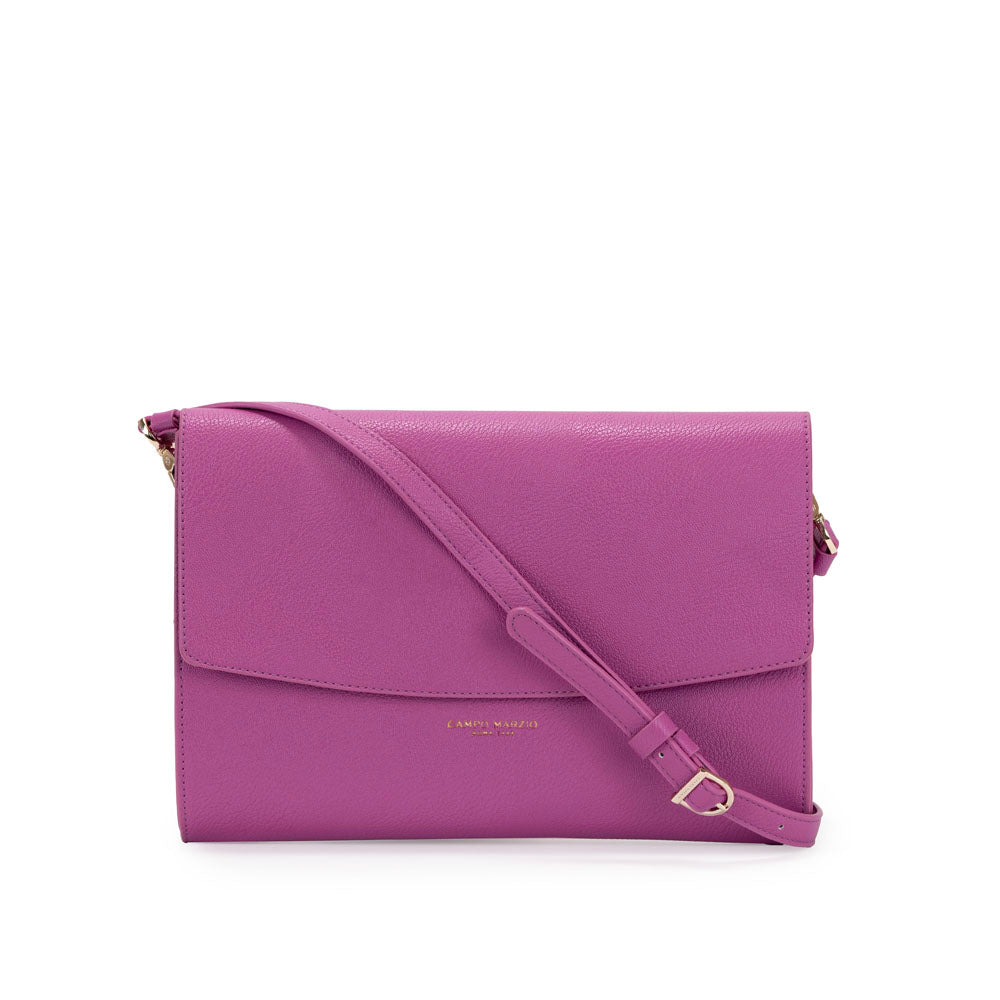 Campo Marzio Renee Clutch Bag - Mauve Silver