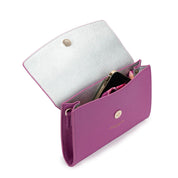 Campo Marzio Renee Clutch Bag - Mauve Silver