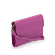 Campo Marzio Meryl Baguette Bag - Mauve Silver