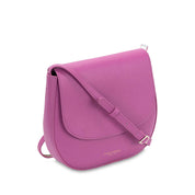 Campo Marzio Kym Saddle Bag - Mauve Silver