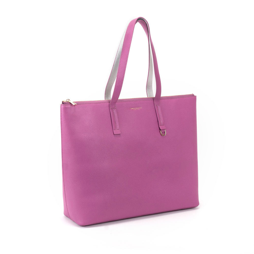 Campo Marzio Winona Shopping Bag - Mauve Silver