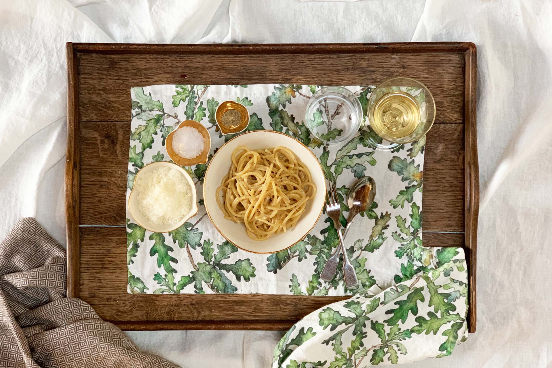 Oak Leaf Linen Placemat