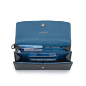 Campo Marzio Ellen Wallet - Black Lapis Blue