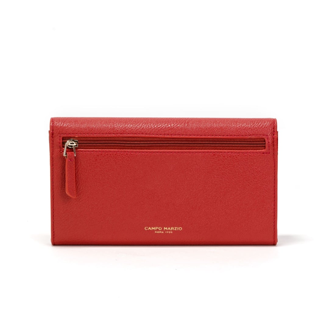 Campo Marzio Ellen Wallet Cherry Red - Fuchsia