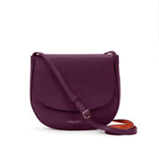 Campo Marzio Kym Saddle Bag - Plum Tangerine Tango