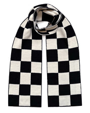 Checked Wool & Cashmere Scarf