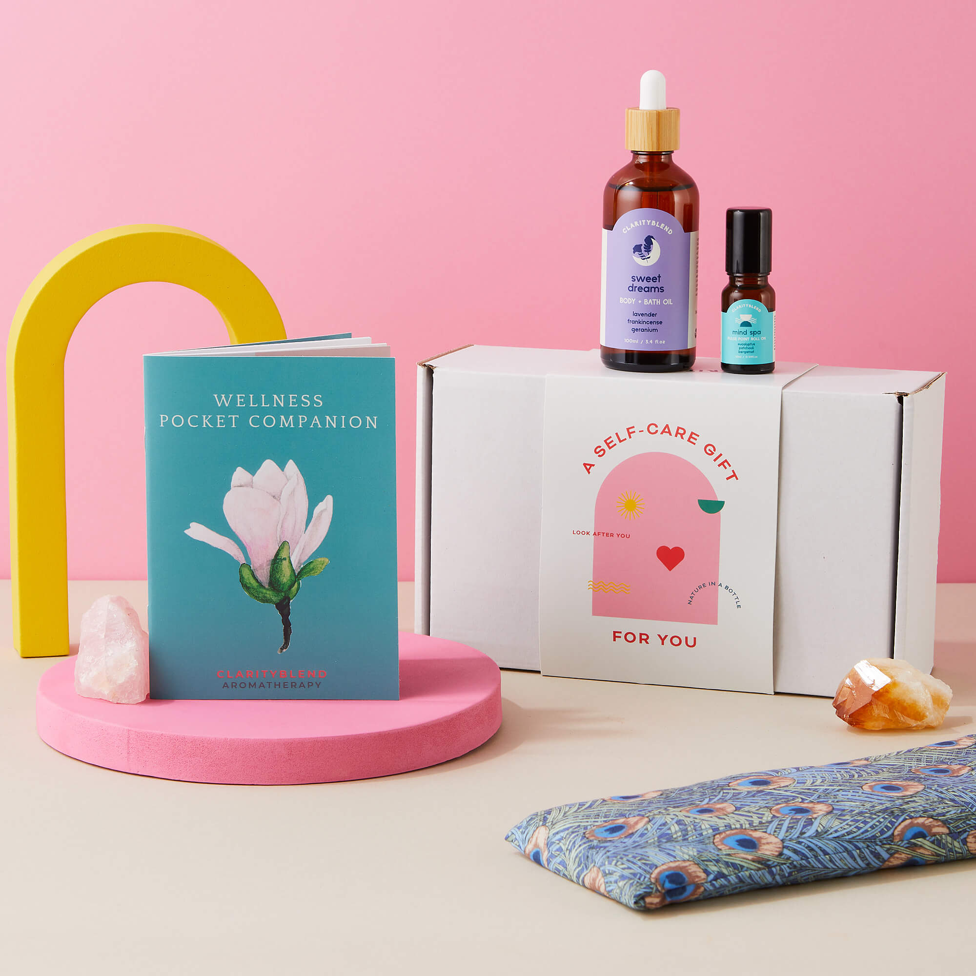 Clarity Blend Wellness Necessities Small Personalised Aromatherapy Pamper Set