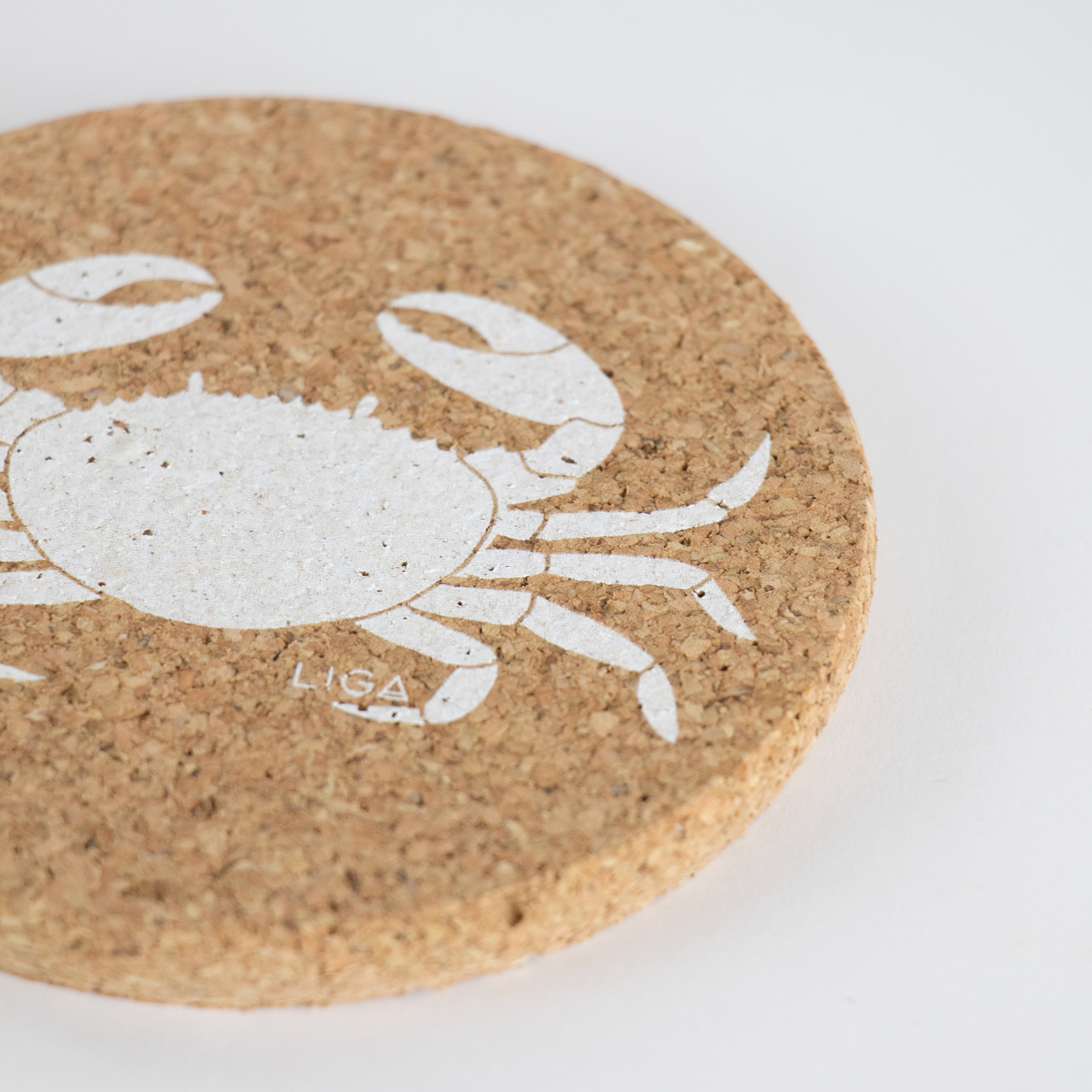 Cork Placemats | Crab