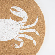 Cork Placemats | Crab
