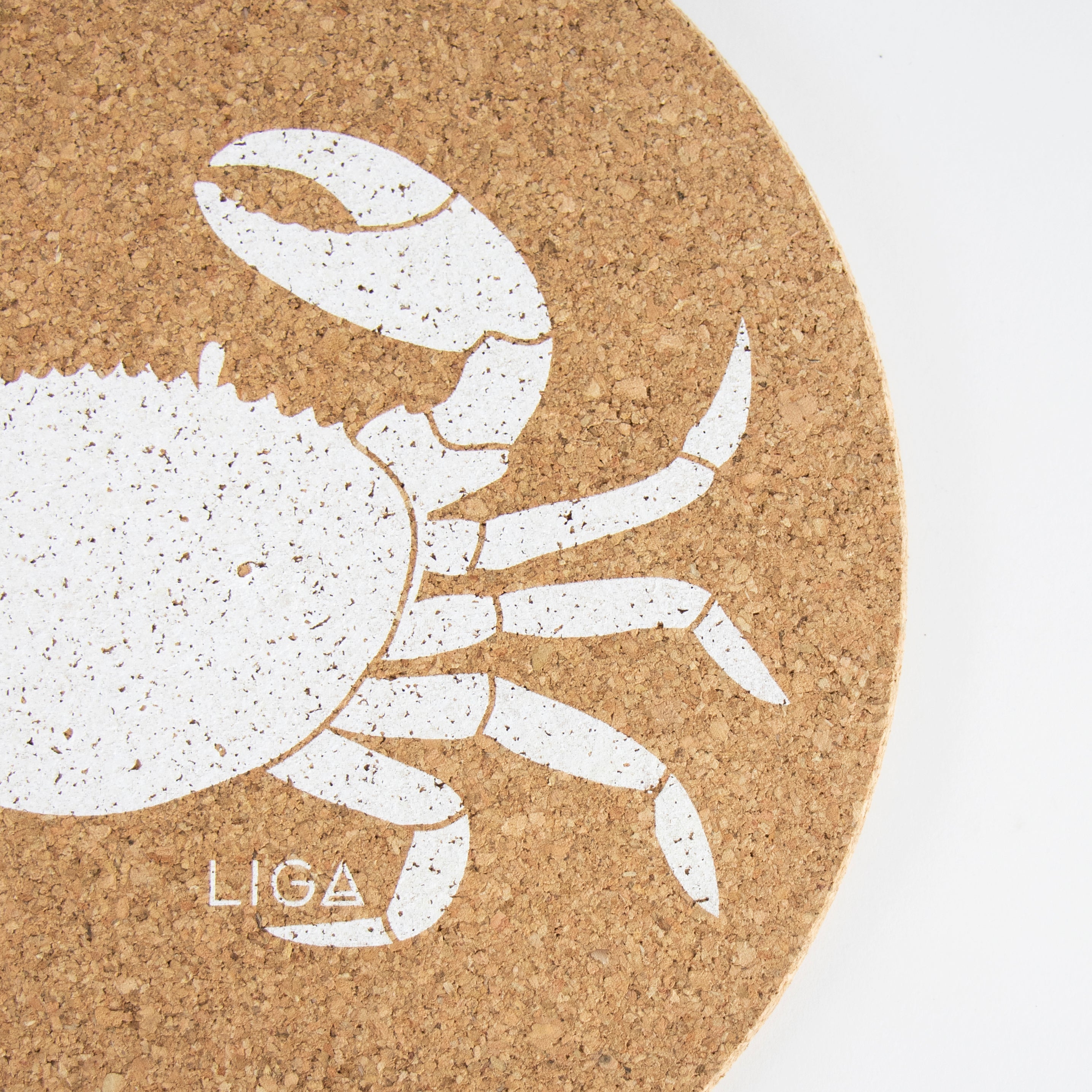Cork Placemats | Crab