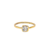 Canopus Cushion Cut Diamond Solitaire Ring