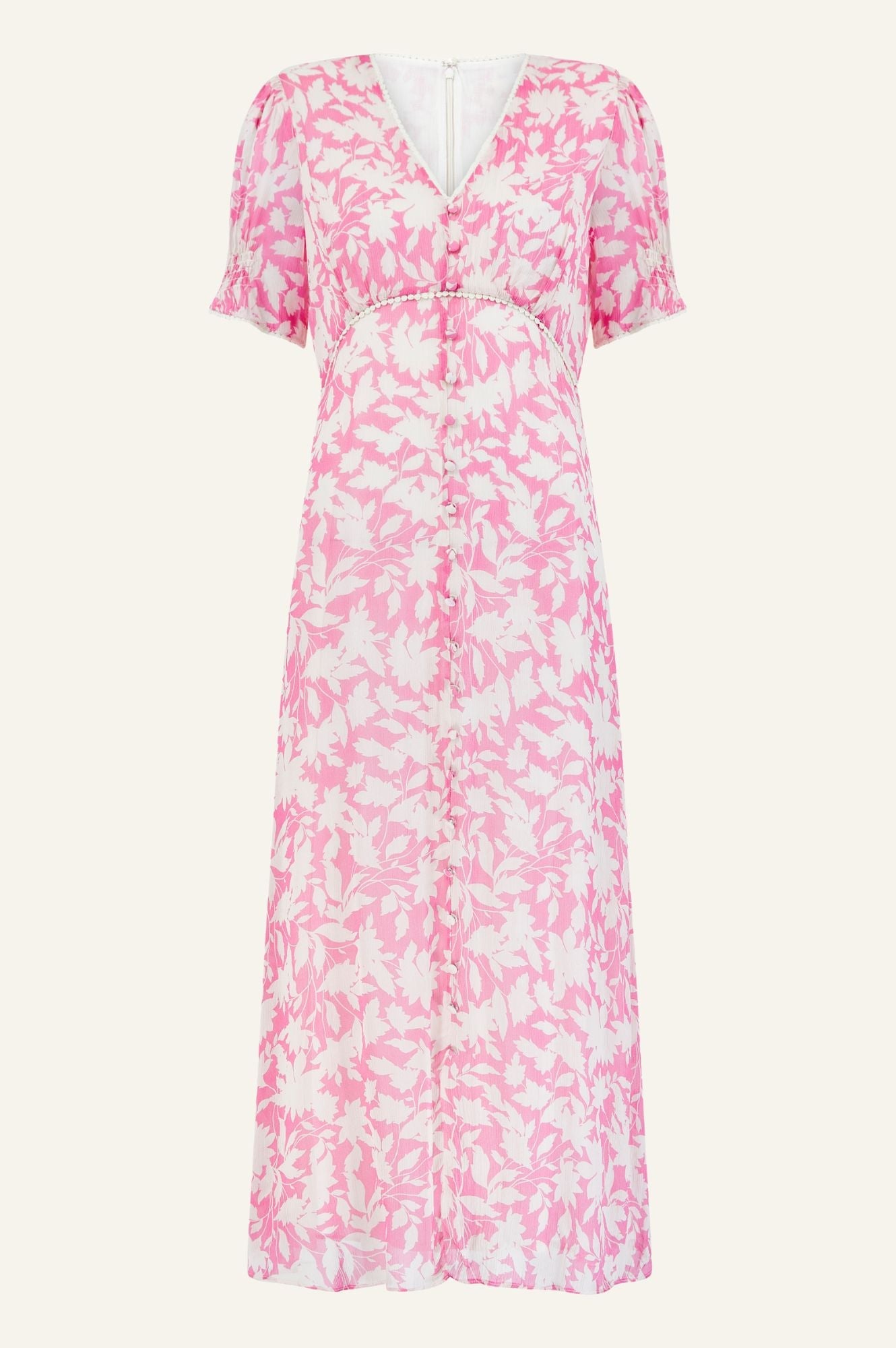 Sally Anne Tea Dress | Pink/Cream