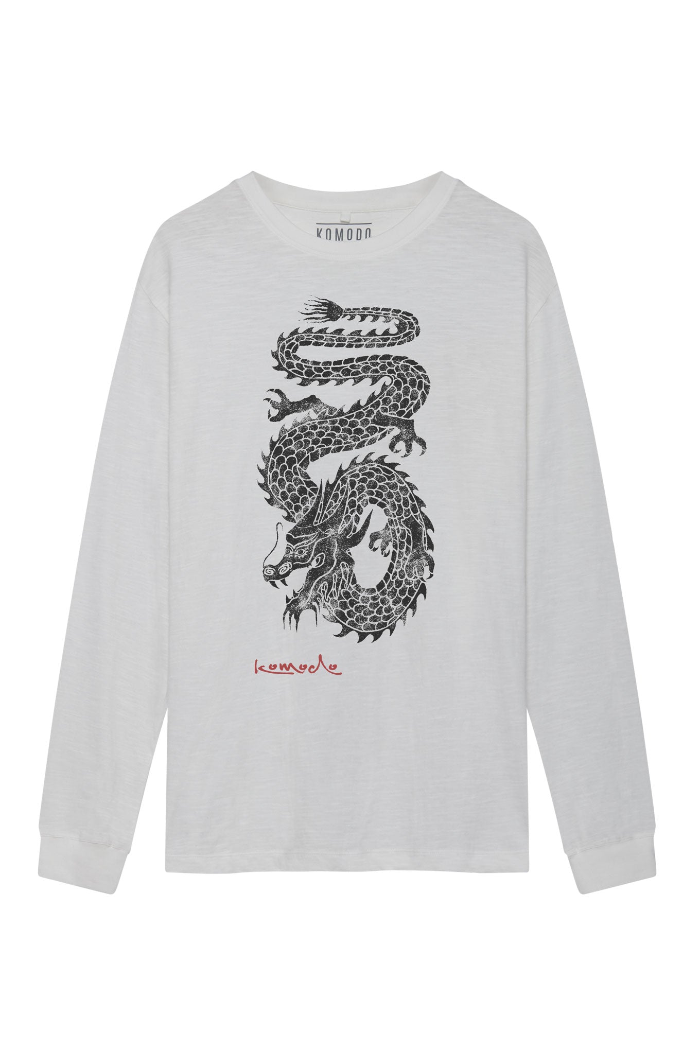 DRAGON - Organic Cotton Tee White