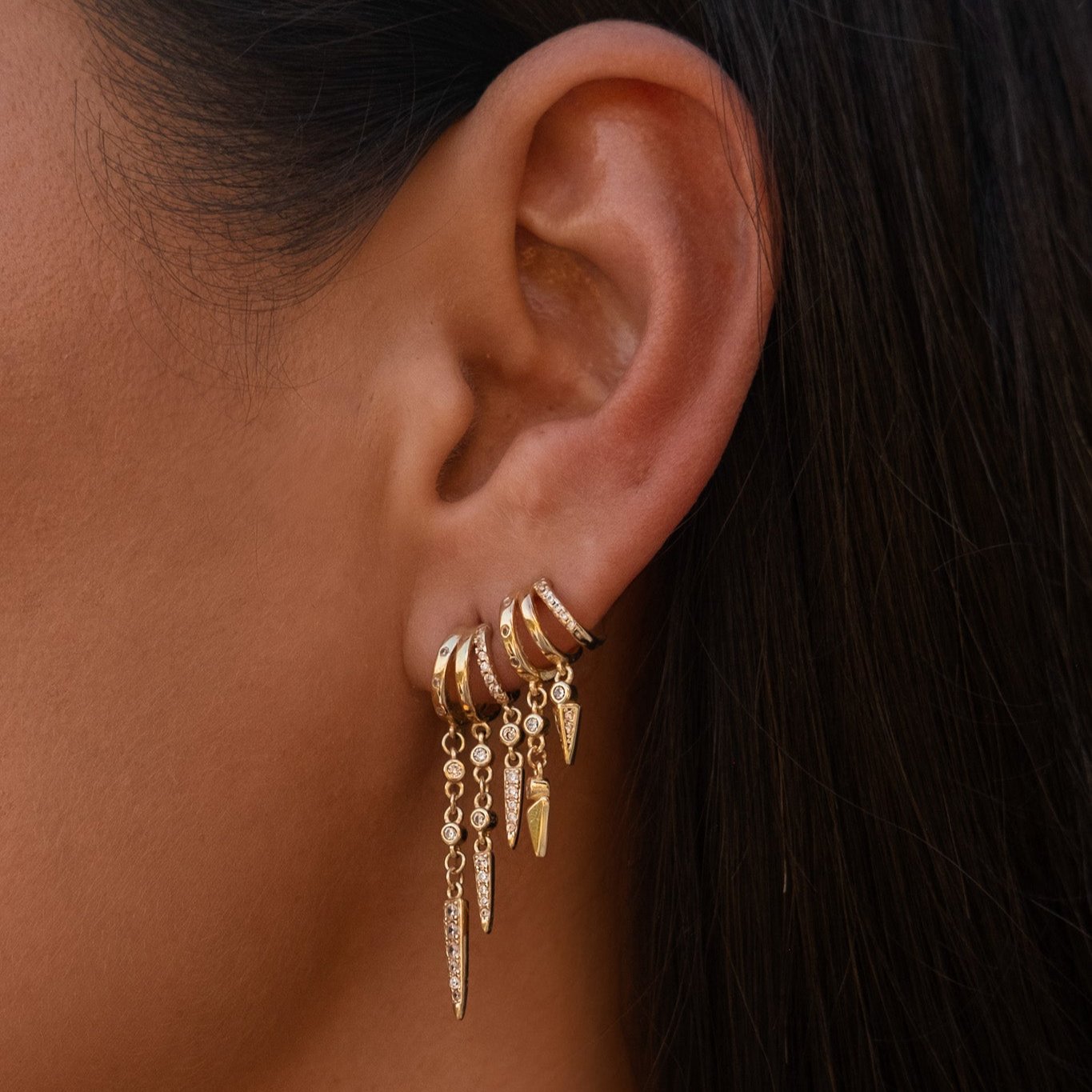 Sienna Earring -  Gold