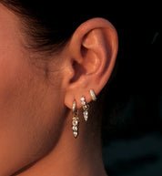 Maya Spike and Skye Hoop Earring - Gold