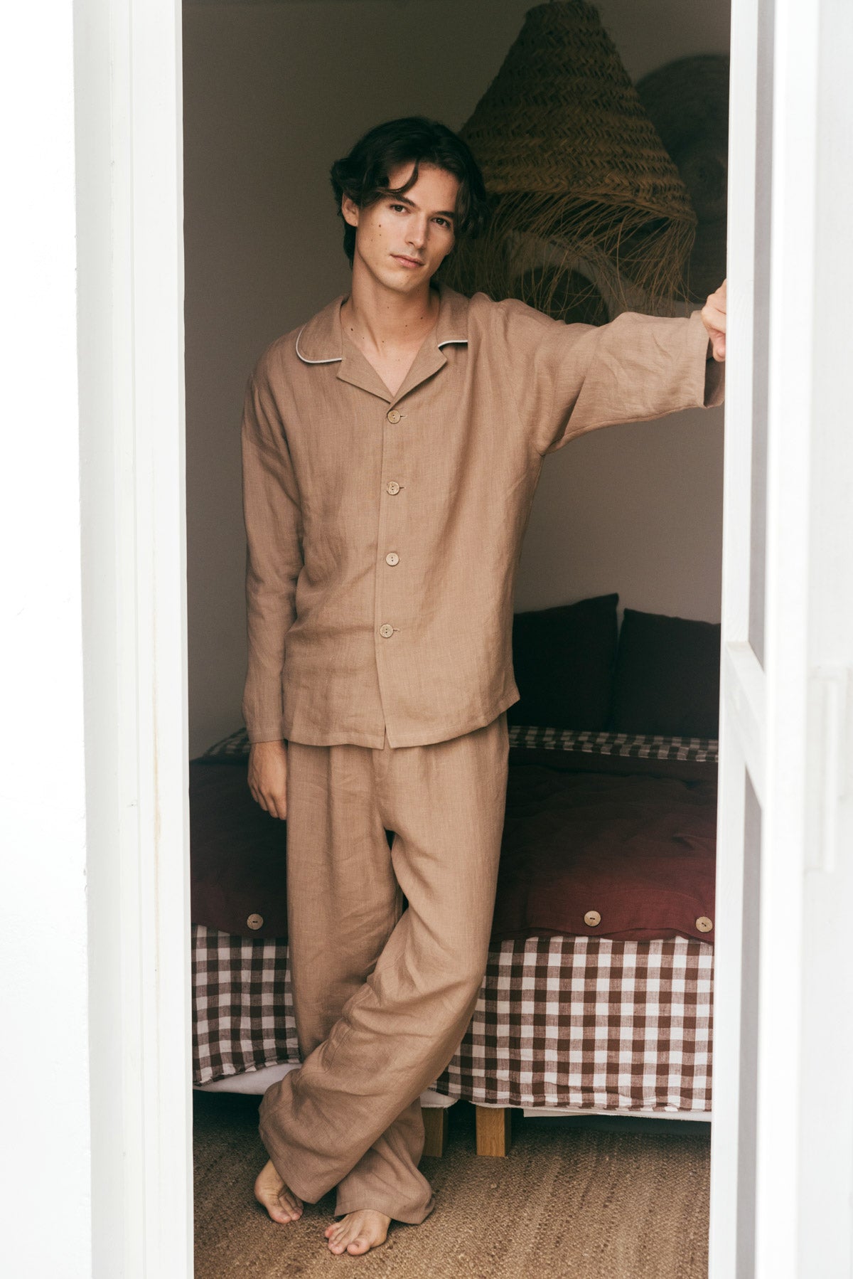 Classic linen pyjama set HARRY